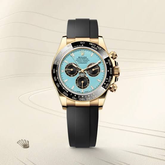 Rolex Daytona -Gold /Azul Turquesa